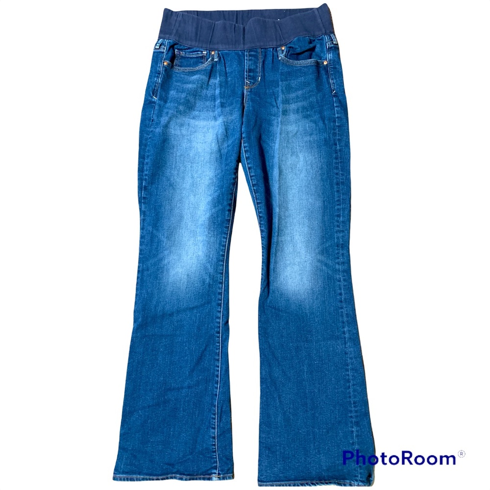 1969 gap maternity sexy boot jeans